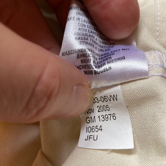 Harley Davidson Neutral Women’s Long Sleeve Button Up Top with Logos Size M/L - Picture 12 of 13